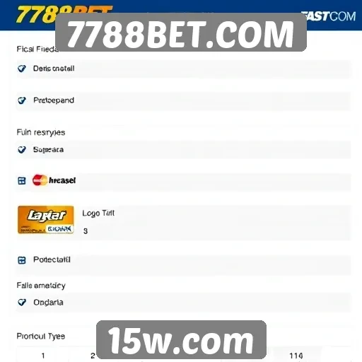 Métodos de pagamento disponíveis no 7788BET COM